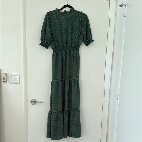 Max Studio Green Maxi Dress M - Picture 3 of 4